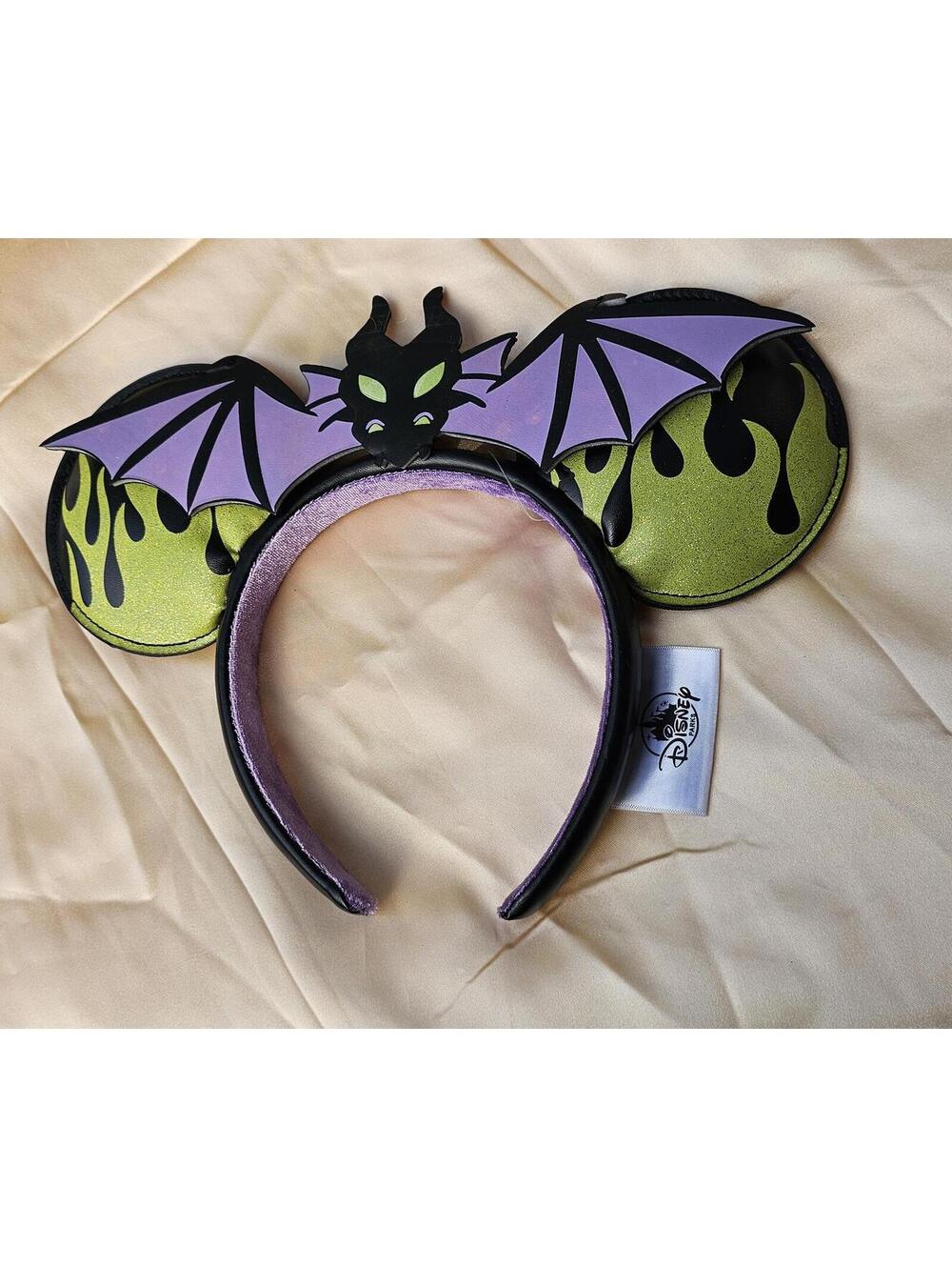 Maleficent Dragon Sleeping Beauty Minnie Ears Headband - Picture 3 of 3